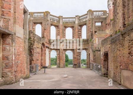 Les ruines de Witley court à Worcestershire, Angleterre Banque D'Images