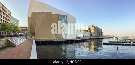 Aquarium de la Nouvelle-Angleterre à Boston Banque D'Images