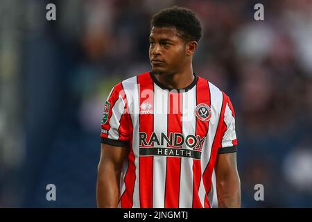 Rhian Brewster #7 de Sheffield United pendant le match Banque D'Images