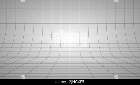 Illustration rerouge d'un terrain 3D avec topologie de maillage filaire. Vector est compatible avec EPS10 Illustration de Vecteur