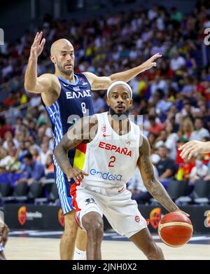 Madrid, Espagne. 11th août 2022. 11th août 2022 ; Centre Wizink ; Madrid ; Espagne ; match amical ; Eurobasket; Espagne contre Grèce; 900/Cormon Press Credit: CORMON PRESS/Alay Live News Banque D'Images