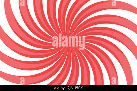 Matériau d'arrière-plan de ligne concentrée courbe Illustration de Vecteur