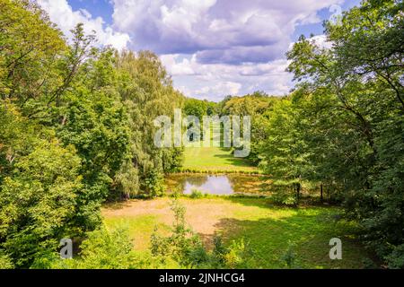 Parc avec Natolinie, Natolin Banque D'Images