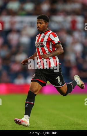 Rhian Brewster #7 de Sheffield United pendant le match Banque D'Images