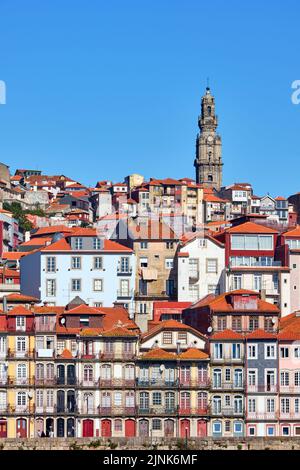 clocher, affranchissement, torre dos clérigos, clochers, postages Banque D'Images