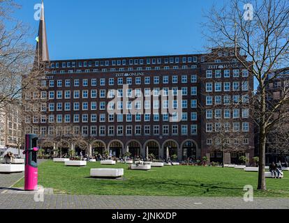 die zeit, helmut-schmidt-haus Banque D'Images