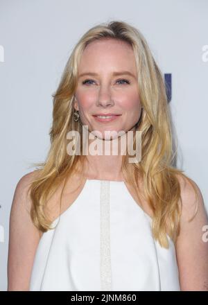 Anne Heche fréquente les Upfront de divertissement par câble NBCUniversal 2014 au Centre de congrès Jacob K. Javits sur 15 mai 2014 à New York. Banque D'Images