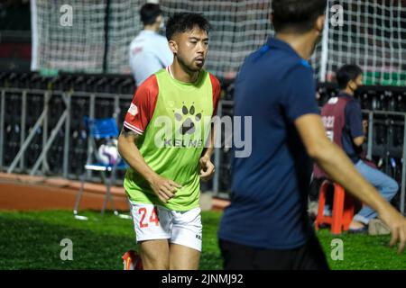 Hochiminh, Vietnam. 12th août 2022. Ex-USMNT joueur Lee Nguyen en action pour Hochiminh City vs Binh Dinh FC. DAT Do/Alay Live News Banque D'Images