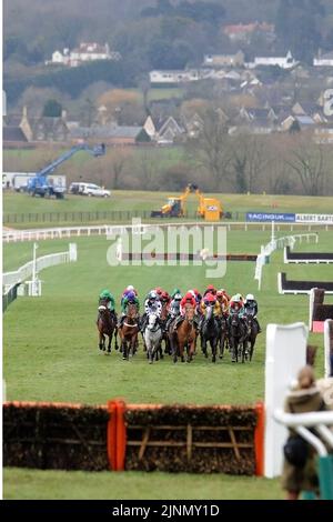 Cheltenham Gold Cup 15.03.13 COURSE 6 Banque D'Images