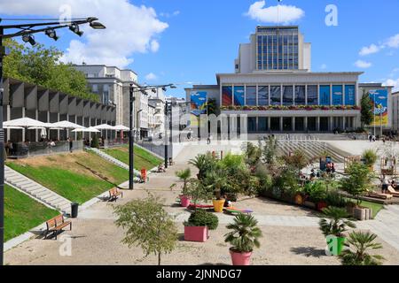 Place de la liberté avec Mairie, Brest, département de Finistère Penn-ar-Bed, région Bretagne Breizh, France Banque D'Images