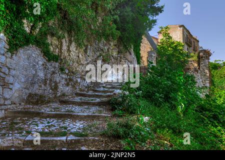 Buonanotte, Montebello sul Sangro, Chieti, Abruzzes, Italie Banque D'Images