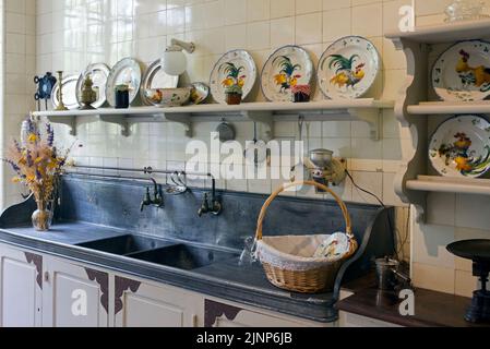 Le domaine d'Arnaga : Musée Edmond Rostand. Cambo-les-bains, Pyrénées-Atlantiques, France Banque D'Images