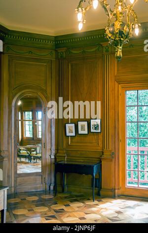 Le domaine d'Arnaga : Musée Edmond Rostand. Cambo-les-bains, Pyrénées-Atlantiques, France Banque D'Images