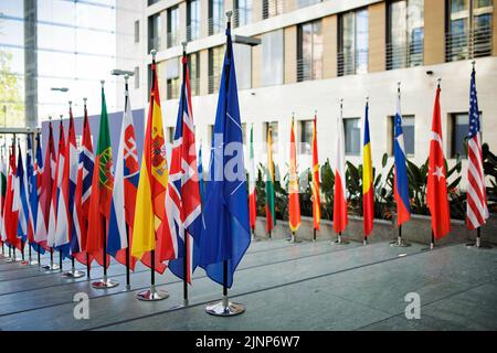 Berlin, Allemagne. 15th mai 2022. Impressions de la réunion informelle des ministres des Affaires étrangères de l'OTAN à Berlin, 15 mai 2022. Credit: dpa/Alay Live News Banque D'Images