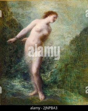 Androméda, peinture à l'huile sur toile par Henri Fantin Latour, vers 1902 Banque D'Images