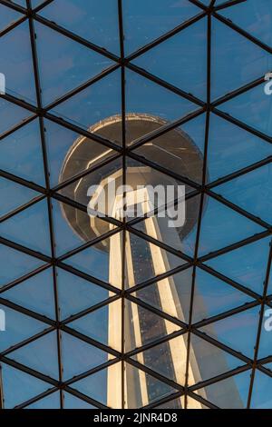 Ankara, Turquie - 05 juillet 2022 : la tour Atakule est le principal point de repère d'Ankara, Turquie Banque D'Images