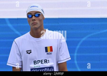 Lors de la finale des championnats européens de natation LEN le 12th août 2022 au Foro Italico à Rome, Italie. Banque D'Images