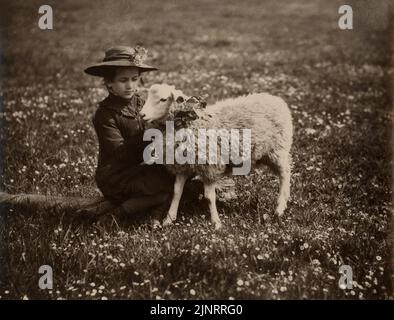 Charles Reid (1837-1929) photographies d'animaux Banque D'Images