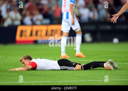 ROTTERDAM - Marcus Holmgren Pedersen de Feyenoord pendant le match néerlandais Eredivisie entre Feyenoord et sc Heerenveen au stade Feyenoord de Kuip sur 13 août 2022 à Rotterdam, pays-Bas. ANP OLAF KRAAK Banque D'Images