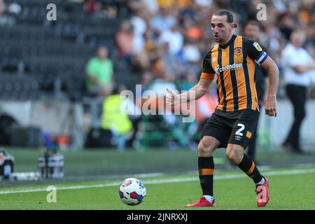 Lewie Coyle #2 de Hull City en action pendant le match Banque D'Images