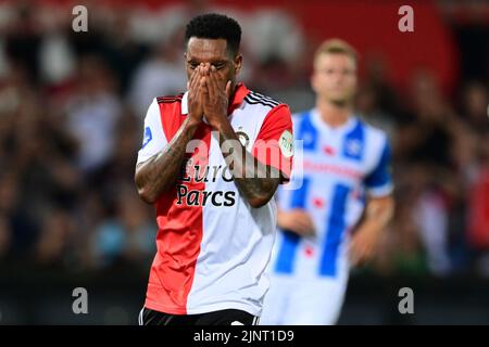 ROTTERDAM - Danilo Pereira da Silva de Feyenoord déçu lors du match hollandais entre Feyenoord et sc Heerenveen au stade Feyenoord de Kuip sur 13 août 2022 à Rotterdam, pays-Bas. ANP OLAF KRAAK Banque D'Images