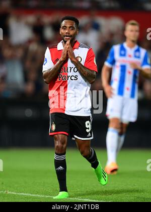 ROTTERDAM - Danilo Pereira da Silva de Feyenoord déçu lors du match hollandais entre Feyenoord et sc Heerenveen au stade Feyenoord de Kuip sur 13 août 2022 à Rotterdam, pays-Bas. ANP OLAF KRAAK Banque D'Images