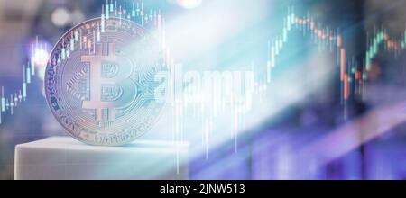 Exploitation minière de crypto-monnaie pour l'exploitation minière de bitcoin et d'altcoins et de Bitcoin doré. Banque D'Images