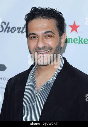 Mchradad Sarlak arrive au festival annuel du film HollyShorts 18th et au tapis rouge qui se tient aux théâtres chinois TCL 6 à Hollywood, CA, samedi, 13 août 2022 . (Photo de Juan Pablo Rico/Sipa USA) Banque D'Images