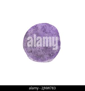 Violet abstrait violet violet foncé aquarelle pour l'arrière-plan. Gouttes abstraites expressives. Texture aquarelle dessinée à la main pour les fonds, les cartes et les bannières Banque D'Images