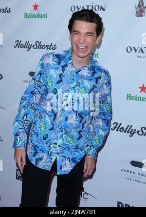 Trace Talbot arrive au festival annuel du film HollyShorts 18th et au tapis rouge qui se tient aux théâtres chinois TCL 6 à Hollywood, CA le samedi, 13 août 2022 . (Photo de Juan Pablo Rico/Sipa USA) Banque D'Images