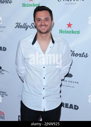 Hollywood, États-Unis. 13th août 2022. Dylan Boom arrive au festival annuel du film HollyShorts 18th et au tapis rouge qui se tient aux théâtres chinois TCL 6 à Hollywood, CA, samedi, 13 août 2022 . (Photo de Juan Pablo Rico/Sipa USA) crédit: SIPA USA/Alay Live News Banque D'Images