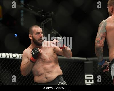 SAN DIEGO, CA - 13 AOÛT : Martin Buday pendant la nuit de combat de l'UFC : événement Vera v Cruz au Pechanga Arena sur 13 août 2022, à San Diego, Californie, États-Unis. (Photo de Louis Grasse/PxImages) Banque D'Images