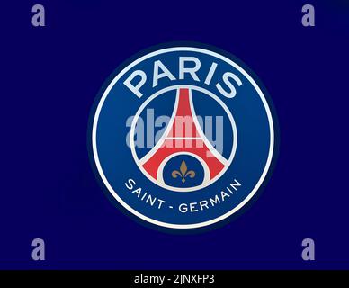 Emblème officiel du FC PSG Banque D'Images