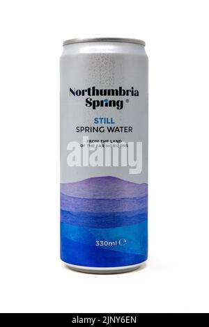 Northumbria Spring STILL Water 330ml Banque D'Images