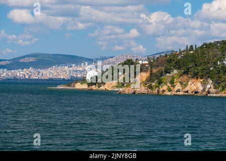 L'île des Princes Buyukada est la plus grande station balnéaire de la mer de Marmara, à Istanbul Banque D'Images