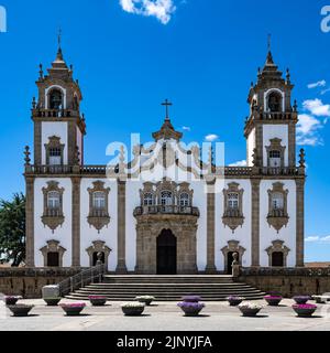 Viseu ville, l'église Banque D'Images