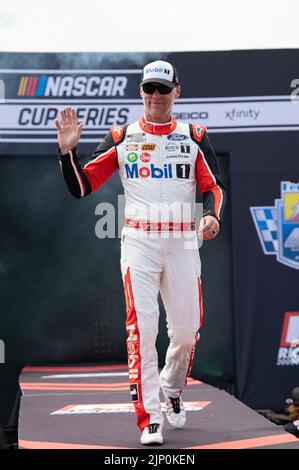 Richmond, Virginie, États-Unis. 14th août 2022. 10 août 2022: Richmond, Virginie, États-Unis: No 4 KEVIN HARVICK de Stewart-Hass Racing remporte la série NASCAR Cup Federated Auto Parts 400 au circuit de Richmond. (Image de crédit : © Taidgh Barron/ZUMA Press Wire) Banque D'Images