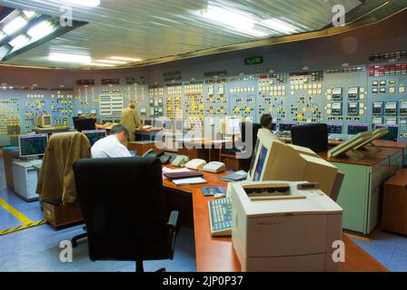 occupation de la centrale nucléaire de zaporozhye troupes russes, centrale nucléaire de zaporozhye, centrale nucléaire de zaporozhye occupation troupes russes att Banque D'Images