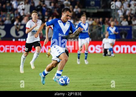 Brescia, Italie. 14th août 2022. Flavio Bianchi (Brescia FC) pendant Brescia Calcio vs FC Sudtirol, match de football italien série B à Brescia, Italie, 14 août 2022 crédit: Agence de photo indépendante/Alamy Live News Banque D'Images