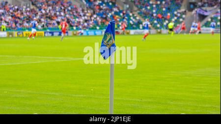 Linfield vs Portatown, Windsor Park Belfast, dimanche 14th août 2022 Banque D'Images