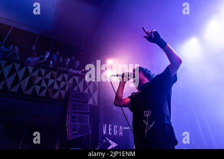 Copenhague, Danemark. 14th août 2022. Le groupe de rock indépendant américain Bright Eyes donne un concert à VEGA à Copenhague. Ici, le chanteur et musicien Conor Oberst est vu en direct sur scène. (Crédit photo : Gonzales photo/Alamy Live News Banque D'Images