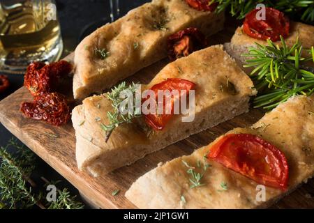 cuisine italienne, focaccia, involtini, cuisine italienne, cuisine italienne, foyers Banque D'Images