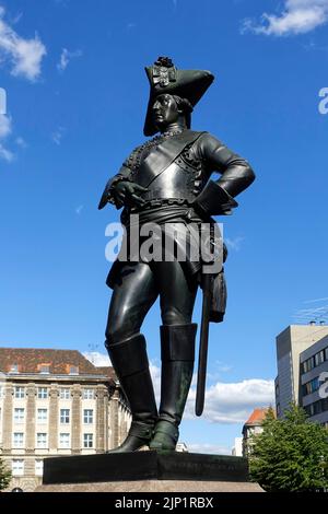 Statue de Friedrich Wilhelm von Seydlitz, Berlin, Allemagne Banque D'Images