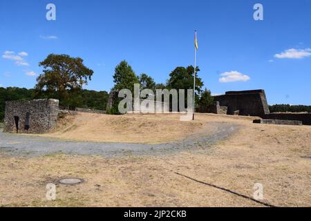 Ruine du château de Sevenig Banque D'Images