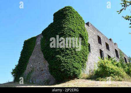 Ruine du château de Sevenig Banque D'Images