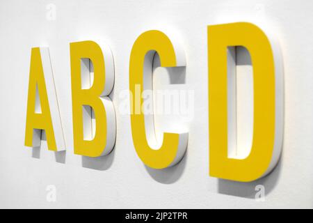 alphabet, abcd, alphabets Banque D'Images