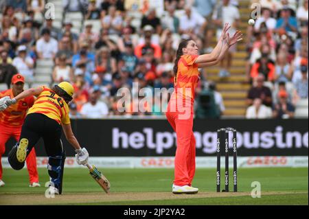 Birmingham, Royaume-Uni. 15th août 2022. Birmingham, 15 août 2022 pendant la centaine Birmingham Phoenix vs Trent Rockets - Double Bill femmes & hommes Jeux (Karl W Newton/SPP) crédit: SPP Sport presse photo. /Alamy Live News Banque D'Images