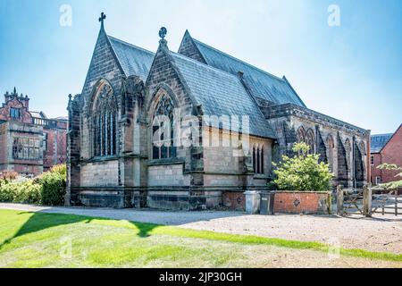 St Marys Chapel à Arley Hall et Gardens Northwich, Cheshire Banque D'Images