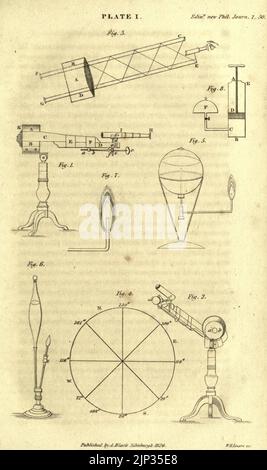 L'Edinburgh new philosophical journal Banque D'Images