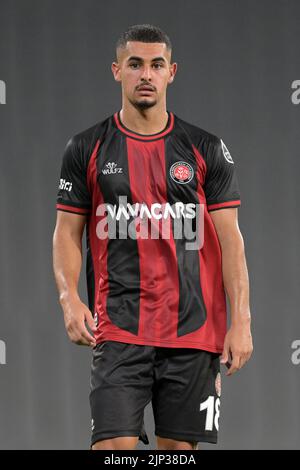 ISTANBUL - Levent Mercan de Fatih Karagumruk SK pendant le match turc Super LIG entre Fatih Karagumruk SK et Alanyaspor au stade Ataturk Olimpiyat sur 7 août 2022 à Istanbul, Turquie. ANP | hauteur néerlandaise | GERRIT DE COLOGNE Banque D'Images